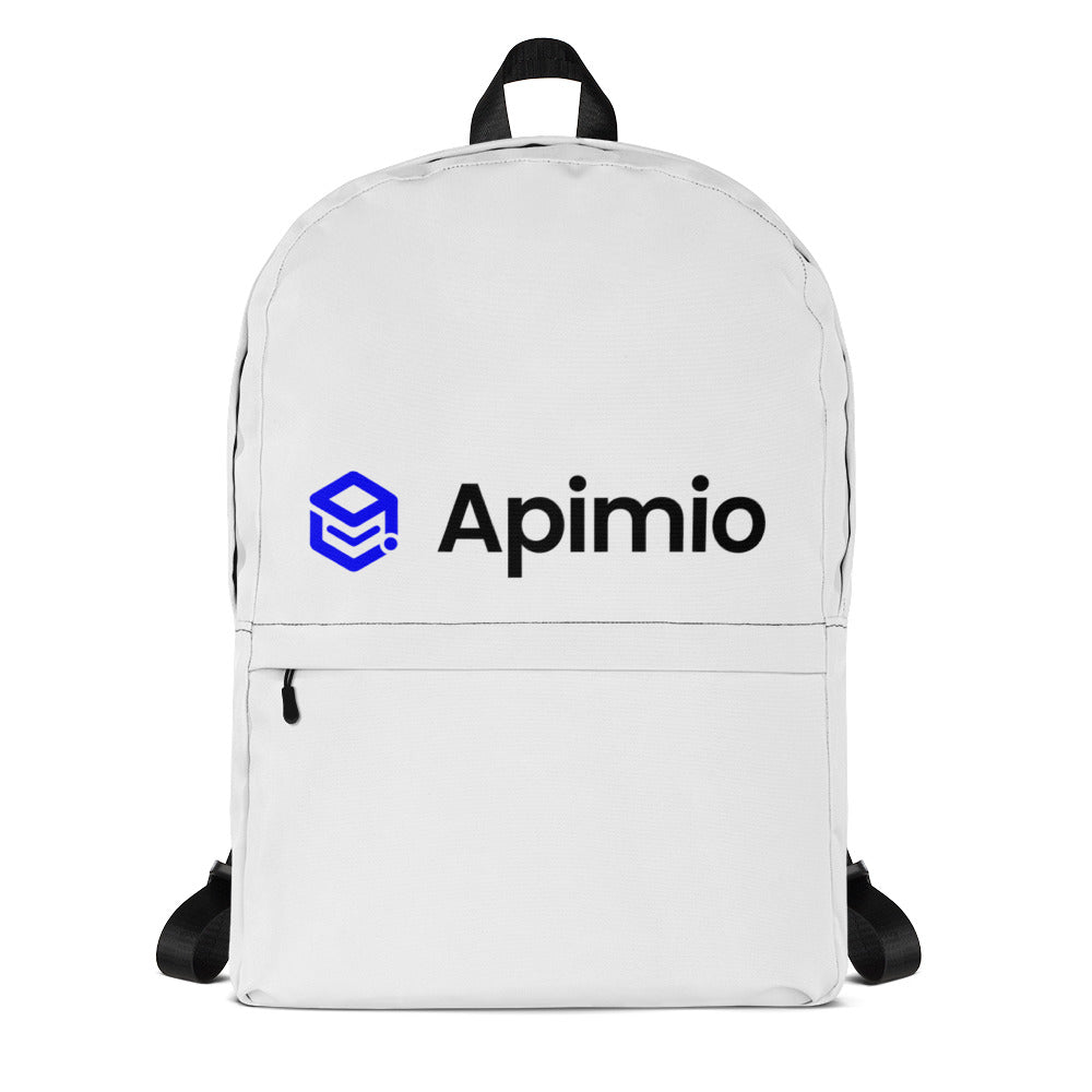 Backpack with Apimio logo