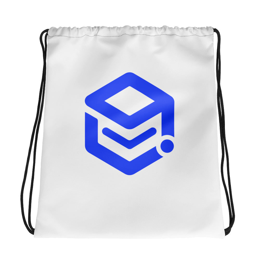 Drawstring bag with Apimio logo