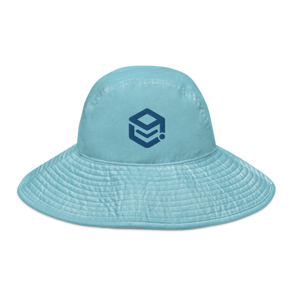 Wide brim bucket hat with Apimio logo