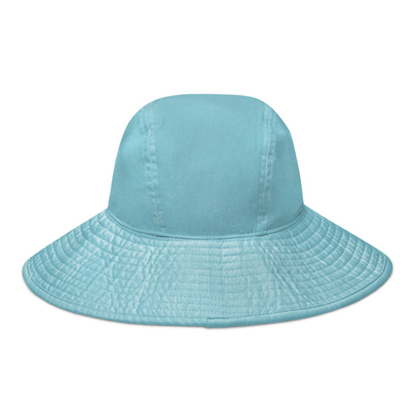 Wide brim bucket hat with Apimio logo