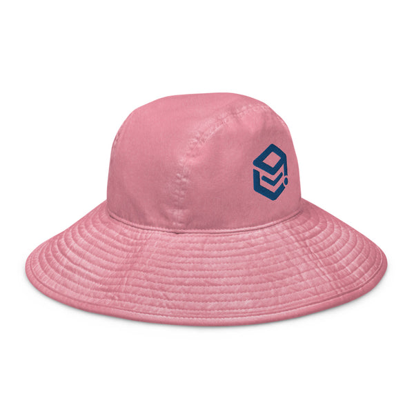 Wide brim bucket hat with Apimio logo