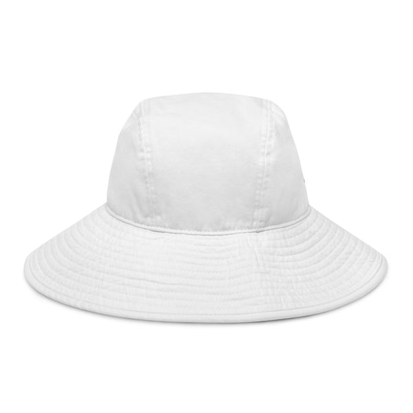 Wide brim bucket hat with Apimio logo