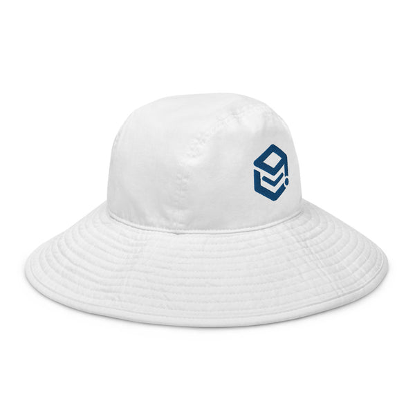 Wide brim bucket hat with Apimio logo